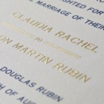 invitation engraving